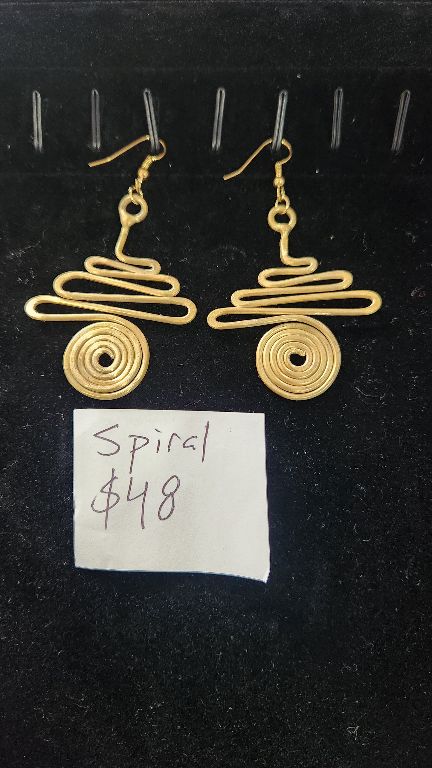 Spiral Earrings - Eric Folsom
