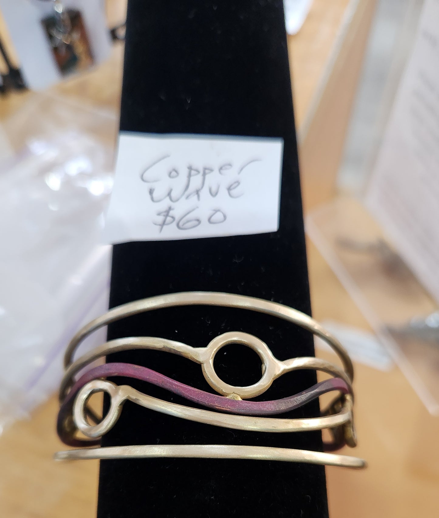 Copper Wave Bracelet - Eric Folsom