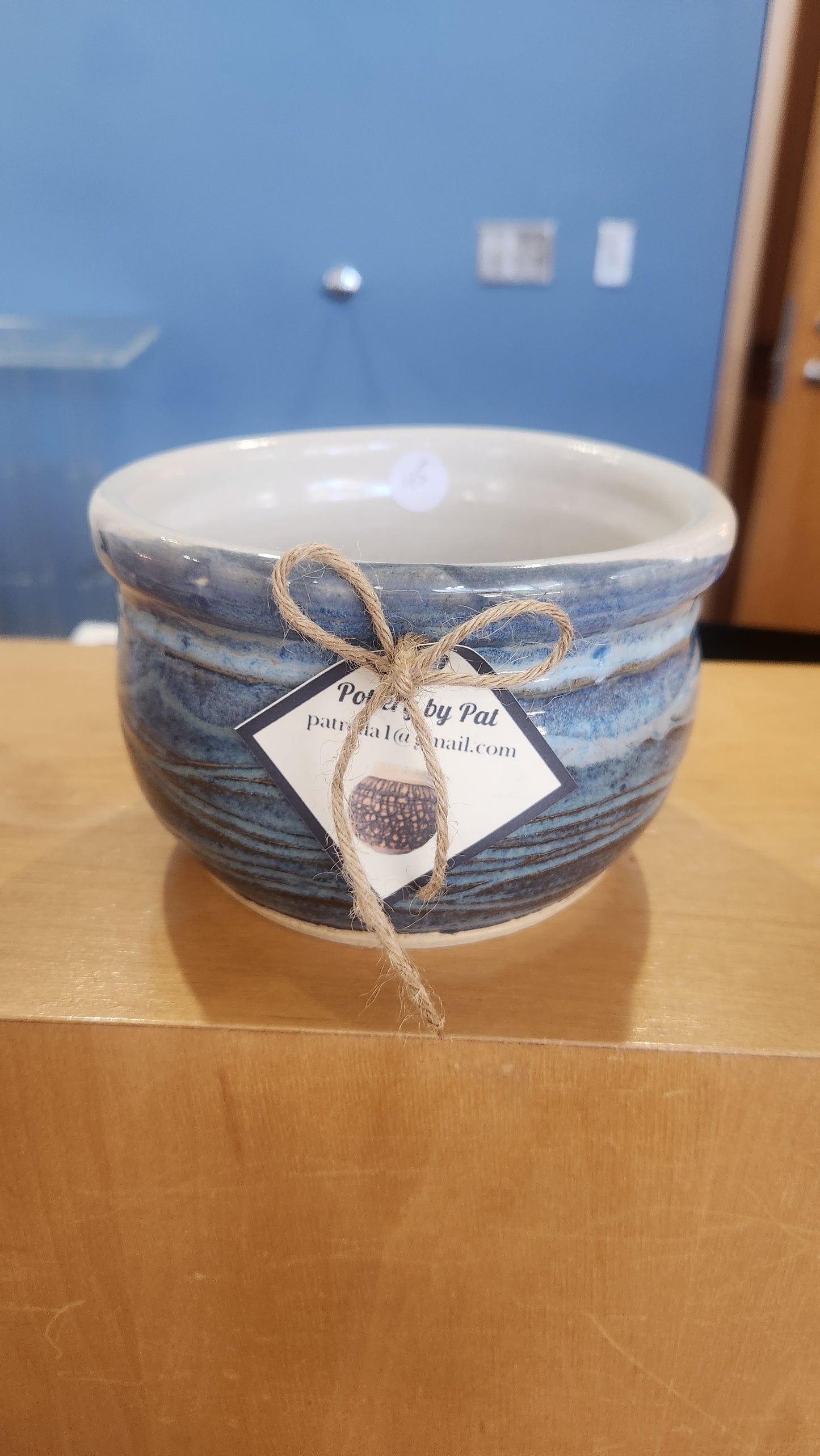 Blue Bowl Ocean Design - Pat Rella