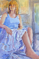 Ruffled Skirt, Sandy Mezinis