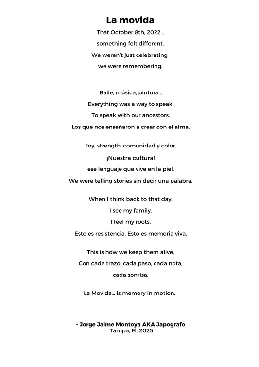 October 8, 2022 Poem - Japografo