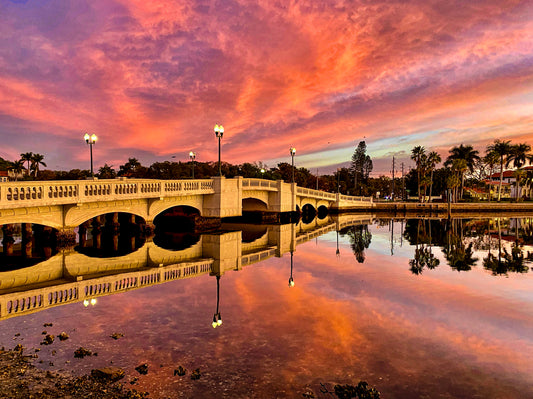 Snell Isle Bridge Sunrise 1