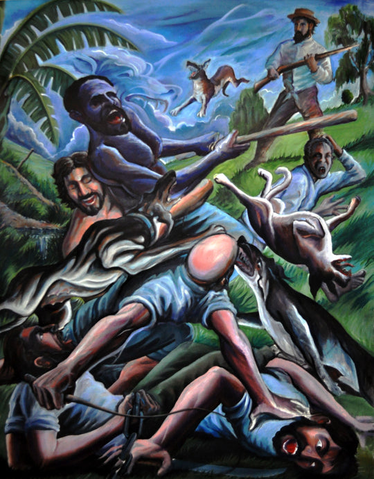 Rebelion of the slaves - Rebelión - VALENTIN TIRADO BARRETO